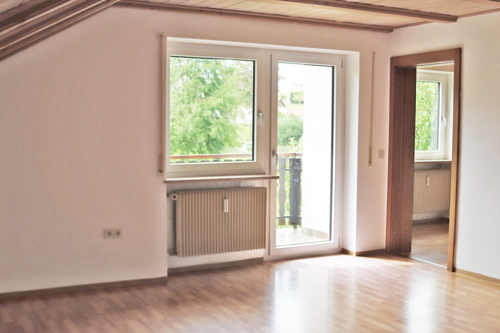 bedroom 1 with balcony