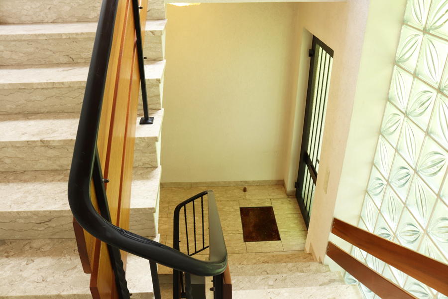 stairway and entrance